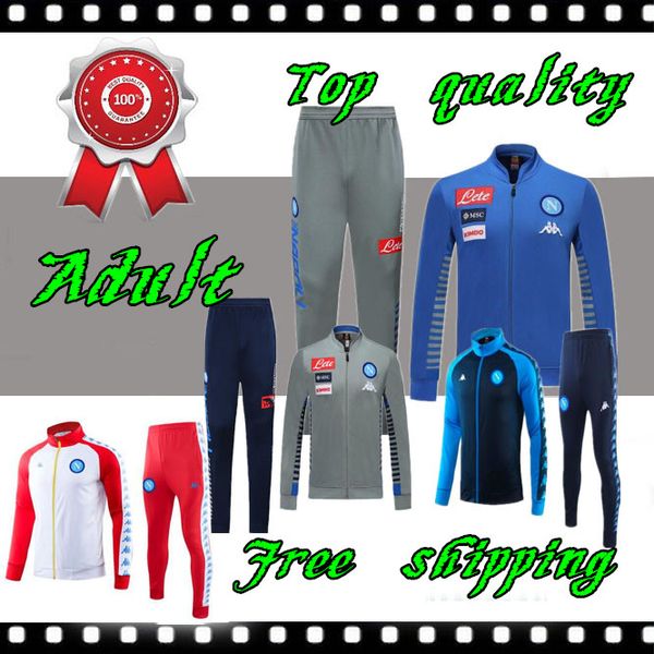 2019 2020 tracksuit training suit 19 20 naples zielinski hamsik insigne mertens callejon ssc napoli jacket soccer veste suit, Black
2019 2020 tracksuit training suit 19 20 naples zielinski hamsik insigne mertens callejon ssc napoli jacket soccer veste suit, Black