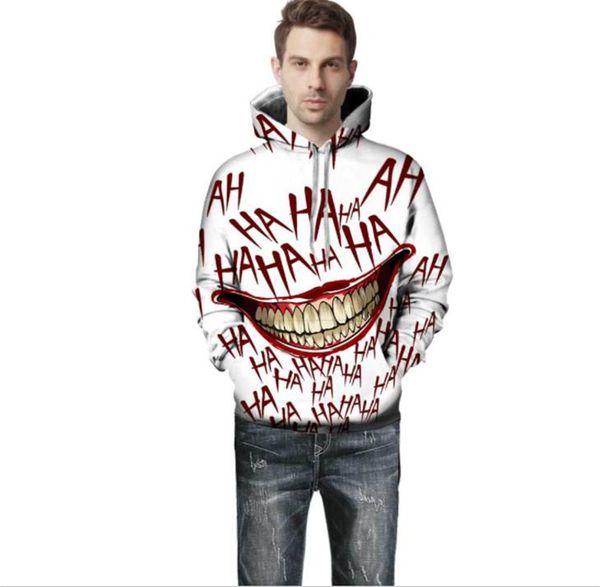 big mouth print man hoodies fashion laugh funny donna spring and autumn couples matching clothes, Black
big mouth print man hoodies fashion laugh funny donna spring and autumn couples matching clothes, Black