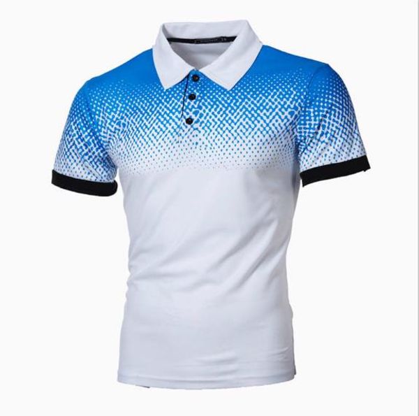 fashion luxury mens polo shirts designer printed gradient slim tee casual mens short sleeves, White;black
fashion luxury mens polo shirts designer printed gradient slim tee casual mens short sleeves, White;black
