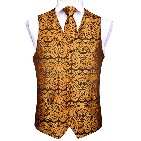 men's classic party wedding gold paisley jacquard waistcoat vest pocket square tie suit set pocket square set mj-101, Black;white
men's classic party wedding gold paisley jacquard waistcoat vest pocket square tie suit set pocket square set mj-101, Black;white