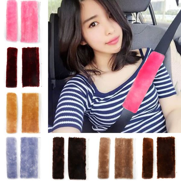 2pc car seat belt shoulder pad comfortable driving seat belt vehicle soft plush auto seatbelt strap harness cover
2pc car seat belt shoulder pad comfortable driving seat belt vehicle soft plush auto seatbelt strap harness cover