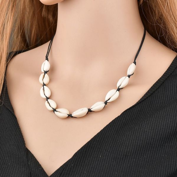 hawaiian style casual beaded necklace handmade short collar bone lady shell necklace exquisite fashion beaded necklace, Silver
hawaiian style casual beaded necklace handmade short collar bone lady shell necklace exquisite fashion beaded necklace, Silver