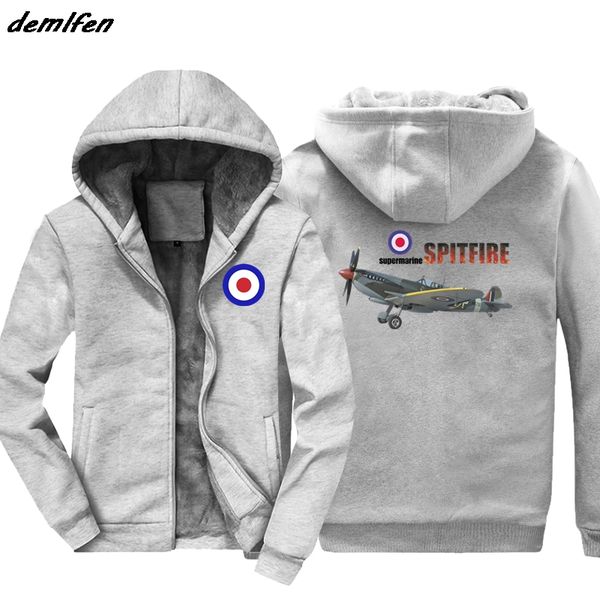 men keep warm hoodie fashion famous fighters supermarine spitfire simple casual spitfire sweatshirt jacket harajuku, Black
men keep warm hoodie fashion famous fighters supermarine spitfire simple casual spitfire sweatshirt jacket harajuku, Black