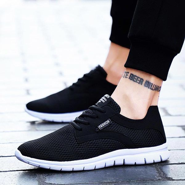 large size summer sport shoes men breathable mens running shoes mesh sports lightweight men's sneakers male black a685
large size summer sport shoes men breathable mens running shoes mesh sports lightweight men's sneakers male black a685