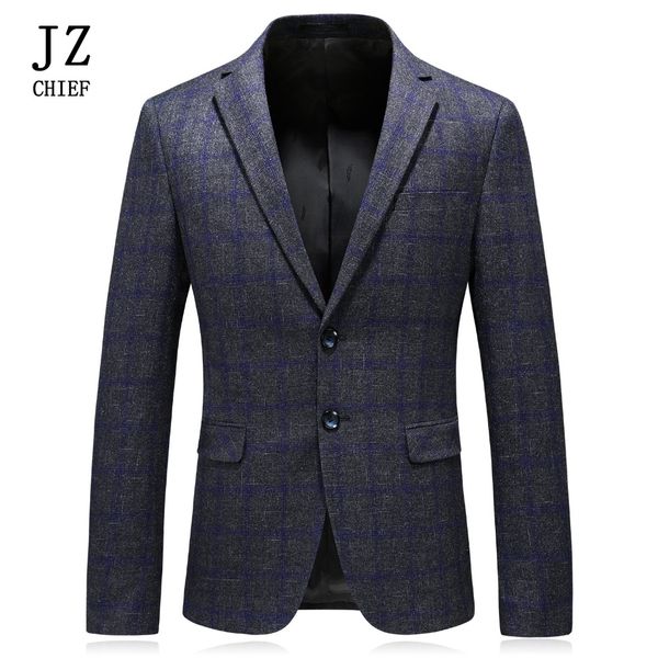 jz chief mens blazer business male leisure suits slim fit casual plaid suit jacket 2019 slingle breasted blazer jackets elegant, White;black
jz chief mens blazer business male leisure suits slim fit casual plaid suit jacket 2019 slingle breasted blazer jackets elegant, White;black