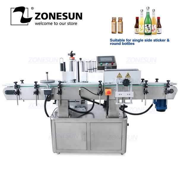 zonesun vial glass jar tablecan sticker wine water bottle sleeve automatic round bottle labeling machine for round bottles
zonesun vial glass jar tablecan sticker wine water bottle sleeve automatic round bottle labeling machine for round bottles