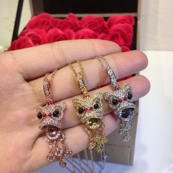 pendant necklaces lion necklace lady 18k gold fashion style fine jewelry lovers gift, Silver
pendant necklaces lion necklace lady 18k gold fashion style fine jewelry lovers gift, Silver
