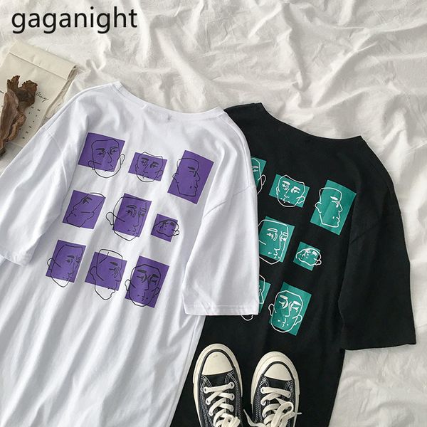 gaganight tshirts women fashion hong kong style o neck loose midi long tees summer cute print short sleeve casual t-shirt, White
gaganight tshirts women fashion hong kong style o neck loose midi long tees summer cute print short sleeve casual t-shirt, White