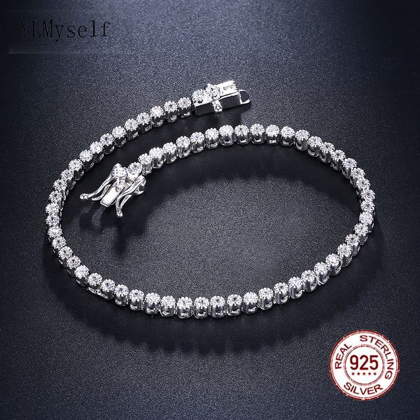 elegant pure 925 silver 17.5 cm tennis bracelets jewelry 2mm round crystal jewellery luxury eternal sterling silver bracelet, Golden;silver
elegant pure 925 silver 17.5 cm tennis bracelets jewelry 2mm round crystal jewellery luxury eternal sterling silver bracelet, Golden;silver