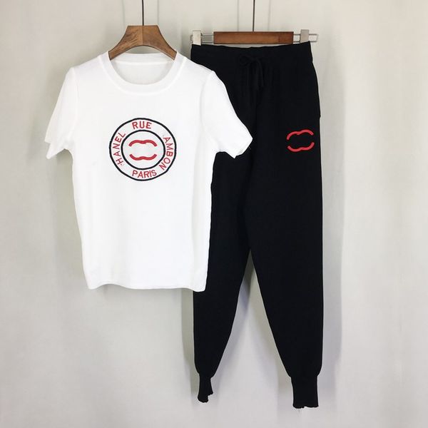 2019 summer new women clothes small fragrance short-sleeved ice silk sweater shirt small pants two piece suit women tracksuit size s-l, White
2019 summer new women clothes small fragrance short-sleeved ice silk sweater shirt small pants two piece suit women tracksuit size s-l, White