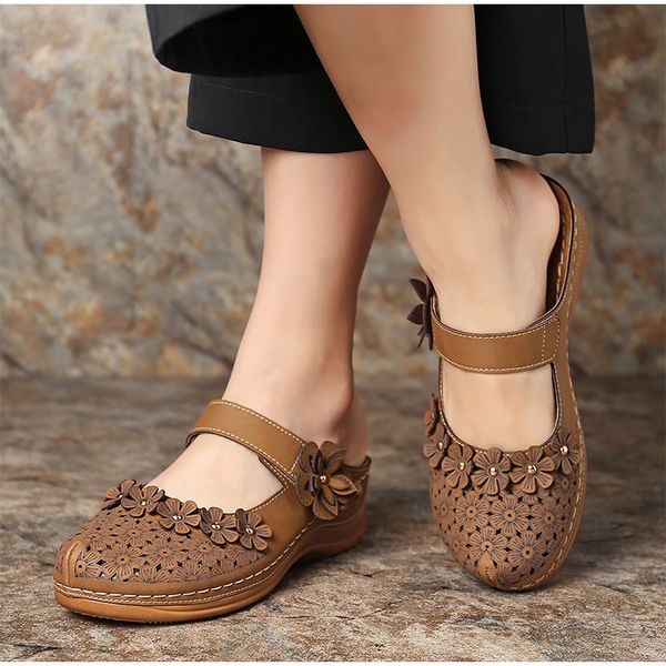 summer women sandals wedge shoes woman pu hollow buckle platform rome ladies slippers soft comfor female casual footwear, Black
summer women sandals wedge shoes woman pu hollow buckle platform rome ladies slippers soft comfor female casual footwear, Black