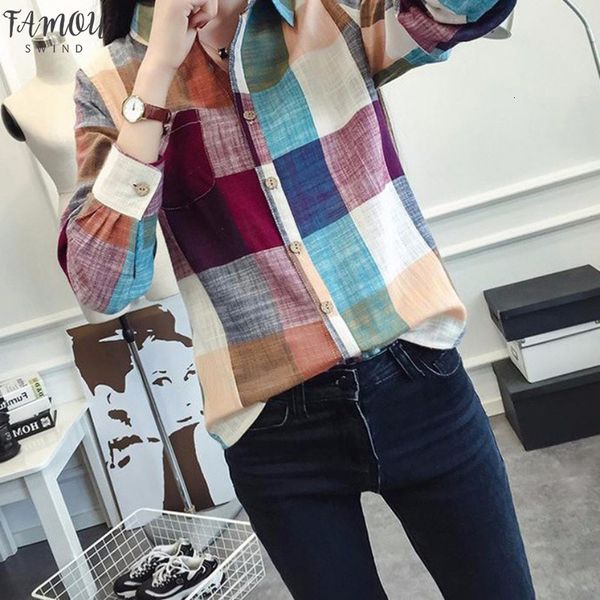 spring 2019 fashion women casual loose cotton plus size multicolor lattice shirt lady long sleeve party wear blouses crops top, White
spring 2019 fashion women casual loose cotton plus size multicolor lattice shirt lady long sleeve party wear blouses crops top, White