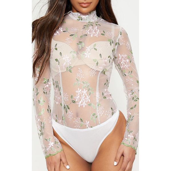 womens lace bodysuit autumn stand collar long sleeve embroidery slim jumpsuit casual beach romper playsuits, Black;white
womens lace bodysuit autumn stand collar long sleeve embroidery slim jumpsuit casual beach romper playsuits, Black;white