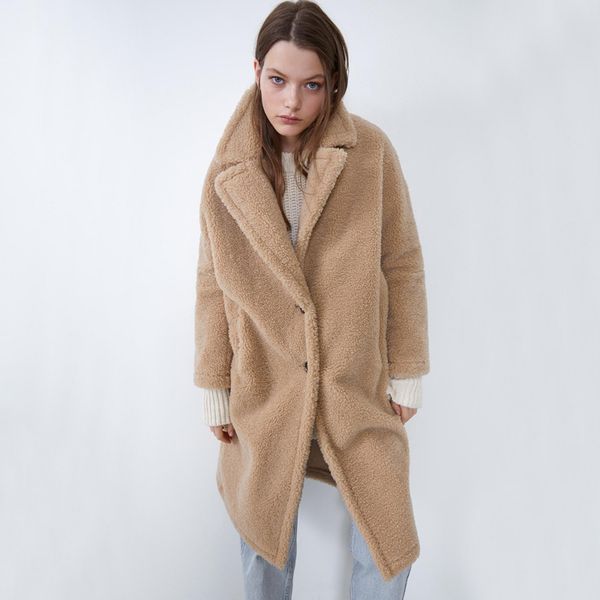 zoepo single breasted wool coats women fashion solid turn down collar jackets women elegant fleece long coats female ladies lj, Black
zoepo single breasted wool coats women fashion solid turn down collar jackets women elegant fleece long coats female ladies lj, Black
