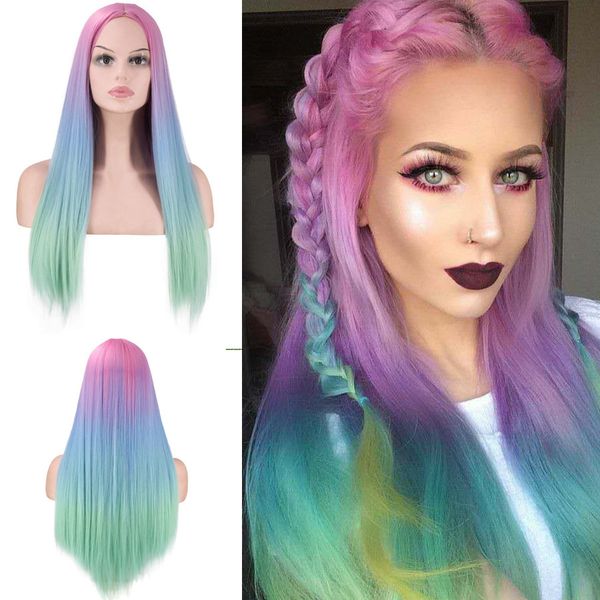 clearance salesynthetic wigs lace front wig straight/braided wigs heat resistant fiber synthetic hair lace wig rainbow/grey/pink/ombre hair, Black
clearance salesynthetic wigs lace front wig straight/braided wigs heat resistant fiber synthetic hair lace wig rainbow/grey/pink/ombre hair, Black