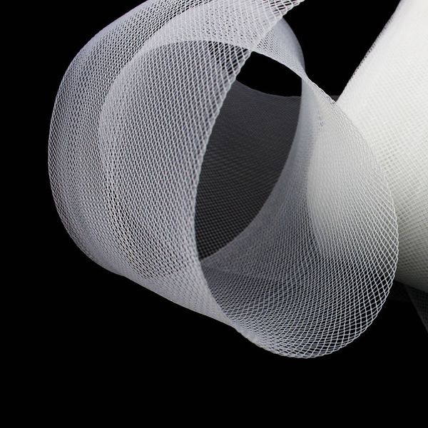new 80mm 50yards flat stiff plain hard crinoline horsehair mesh braid for wedding dress/hat sewing accessories-white, Black
new 80mm 50yards flat stiff plain hard crinoline horsehair mesh braid for wedding dress/hat sewing accessories-white, Black