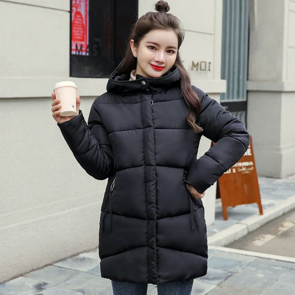 2019 casual winter jacket women 5 colors female cotton padded hooded coat long parka mujer invierno, Tan;black
2019 casual winter jacket women 5 colors female cotton padded hooded coat long parka mujer invierno, Tan;black