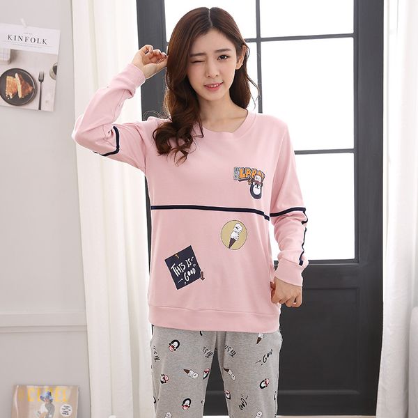 mishi women's pajamas suits fashion cute autumn and winter warm women's cotton pajamas set can wear outside set, Blue;gray
mishi women's pajamas suits fashion cute autumn and winter warm women's cotton pajamas set can wear outside set, Blue;gray
