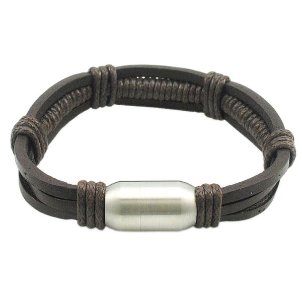 atgo lose money leather bracelet, stainless steel clasp bracelet men,wristband wholesale rope chain handmade jewelry bb460, White
atgo lose money leather bracelet, stainless steel clasp bracelet men,wristband wholesale rope chain handmade jewelry bb460, White