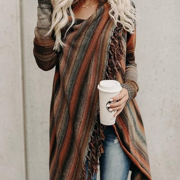 women's sweaters women clothing harajuku long cardigans fashion 2021 spring tassel knit sweater ladies large coat casual jacket bigswee, White;black
women's sweaters women clothing harajuku long cardigans fashion 2021 spring tassel knit sweater ladies large coat casual jacket bigswee, White;black