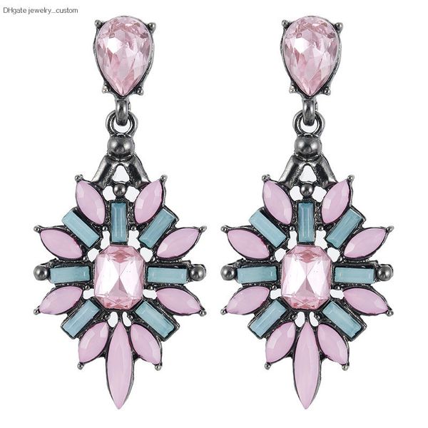 selling crystal stud earrings for women pink blue color earrings fashion ear jewelry wholesale, Golden;silver
selling crystal stud earrings for women pink blue color earrings fashion ear jewelry wholesale, Golden;silver