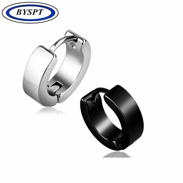 byspt hoop earrings simple stainless titanium steel small smooth circle earring brand loop earrings for women/men jewelry, Golden;silver
byspt hoop earrings simple stainless titanium steel small smooth circle earring brand loop earrings for women/men jewelry, Golden;silver