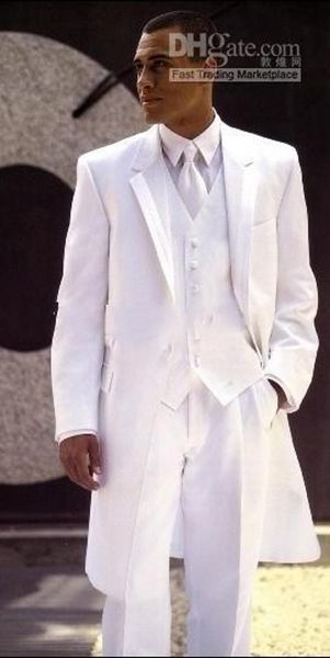 white long coat groom tuxedos groomaman blazer notch lapel men's wedding dress prom clothing business suits (jacket+pants+tie+vest) 255, Black;gray
white long coat groom tuxedos groomaman blazer notch lapel men's wedding dress prom clothing business suits (jacket+pants+tie+vest) 255, Black;gray