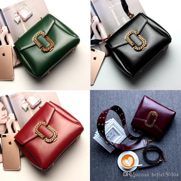 genuine leather luxury 5a quality wide shoulder straps locomotive bag single shoulder bags inclined shoulder bag carry a small square bag
genuine leather luxury 5a quality wide shoulder straps locomotive bag single shoulder bags inclined shoulder bag carry a small square bag