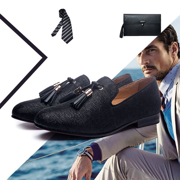 cimim brand hairstylist business tassel leather shoes luxury dress comfortable party men office shoes new fashion loafers men, Black
cimim brand hairstylist business tassel leather shoes luxury dress comfortable party men office shoes new fashion loafers men, Black