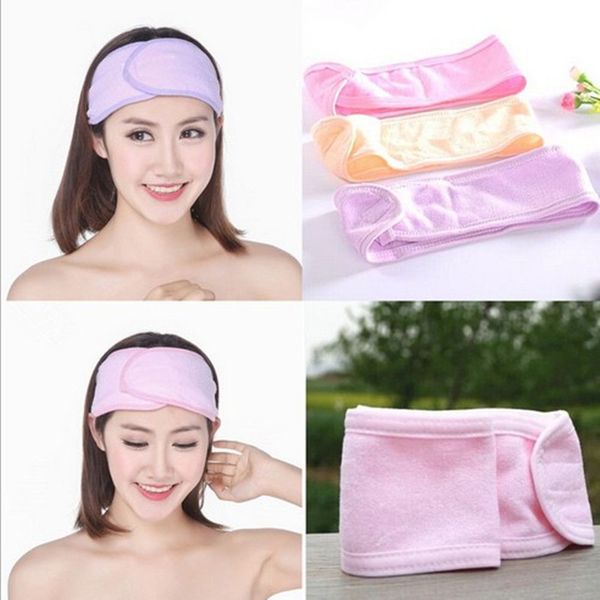 spa bath shower make up accessories cosmetic headband wash face hair band for women girl's fashion hair band accessories