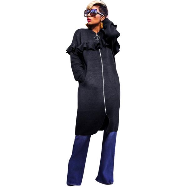 ruffle trench coat autumn 2020 women fashion coats fashion coats pockets zipper cardigan long coat womens designer, Tan;black
ruffle trench coat autumn 2020 women fashion coats fashion coats pockets zipper cardigan long coat womens designer, Tan;black