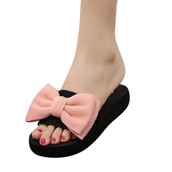 women bow summer sandals slipper indoor outdoor flip-flops beach shoes 2020 fashion female casual flower slipper female footwear, Black
women bow summer sandals slipper indoor outdoor flip-flops beach shoes 2020 fashion female casual flower slipper female footwear, Black