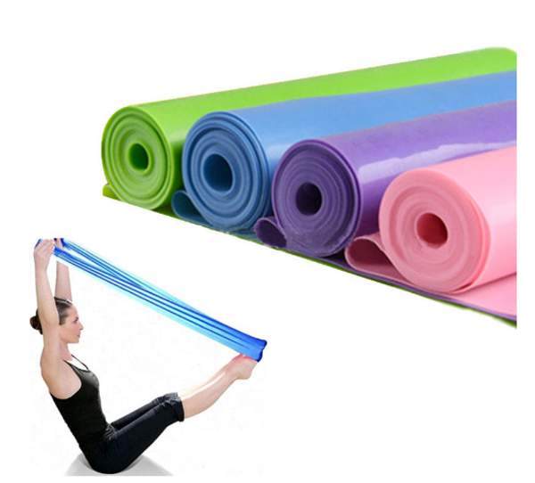 pilates yoga emulsion workout aerobics exercise elastic stretch band traction band your abs arms legs and back
pilates yoga emulsion workout aerobics exercise elastic stretch band traction band your abs arms legs and back