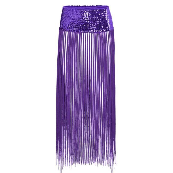 women shiny sequins hip scarf long tassels fringe belly dance skirt clubwear party stage performance festival rave costume, Black;red
women shiny sequins hip scarf long tassels fringe belly dance skirt clubwear party stage performance festival rave costume, Black;red