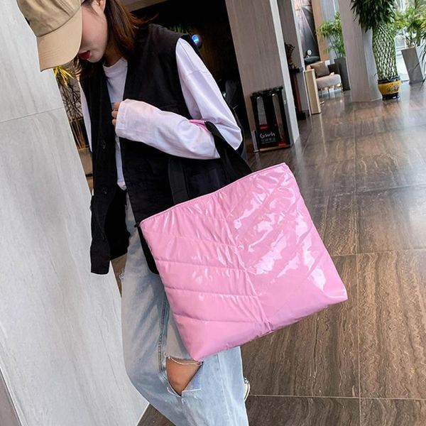 fashion women handbag solid hologram shoulder bag zipper waterproof shopping bags large capacity casual tote bolsa @9
fashion women handbag solid hologram shoulder bag zipper waterproof shopping bags large capacity casual tote bolsa @9