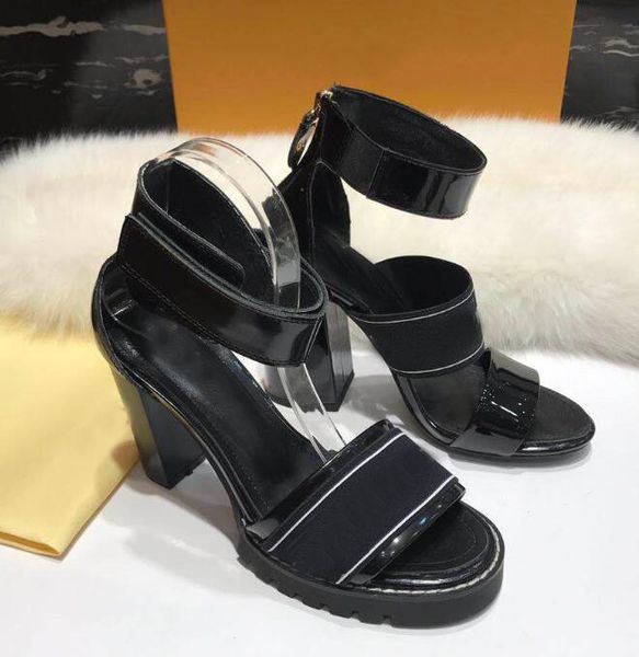 new arrival womens high heel 9.5cm sandals summer pumps ankle dress platform 100% real leather female buckle shoes sz35-41, Black
new arrival womens high heel 9.5cm sandals summer pumps ankle dress platform 100% real leather female buckle shoes sz35-41, Black