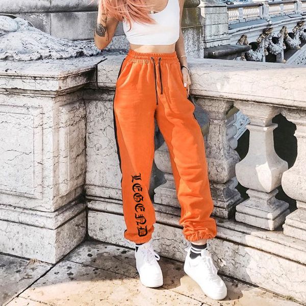 women loose sweatpants harajuku trousers 2019 autumn female orange letter printed joggers pants hip hop dance pants plus size, Black;white
women loose sweatpants harajuku trousers 2019 autumn female orange letter printed joggers pants hip hop dance pants plus size, Black;white