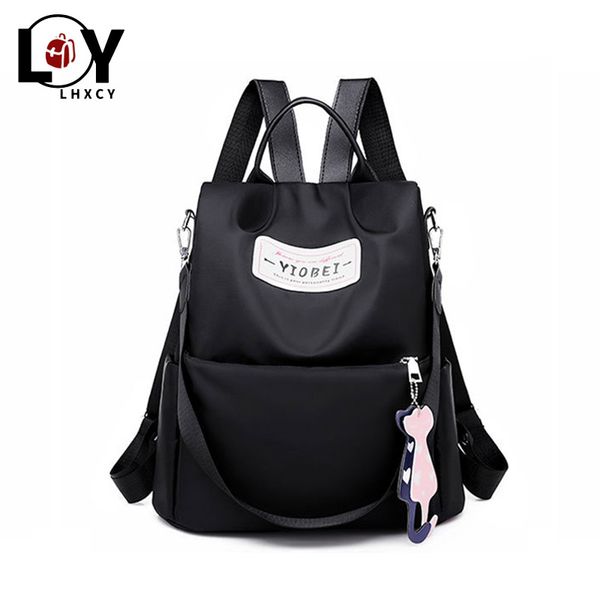 solid color leather belt oxford anti-theft zipper travel backpack soft woman backpack multifunction purse
solid color leather belt oxford anti-theft zipper travel backpack soft woman backpack multifunction purse