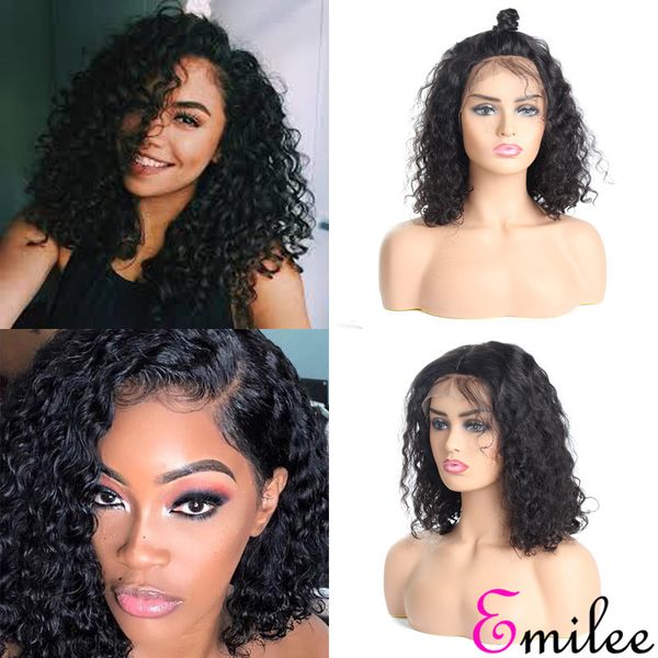 emilee curly bob wig half lace curly hair wigs for black women short curly bob lace wig 14 inch preplucked, Black;brown
emilee curly bob wig half lace curly hair wigs for black women short curly bob lace wig 14 inch preplucked, Black;brown