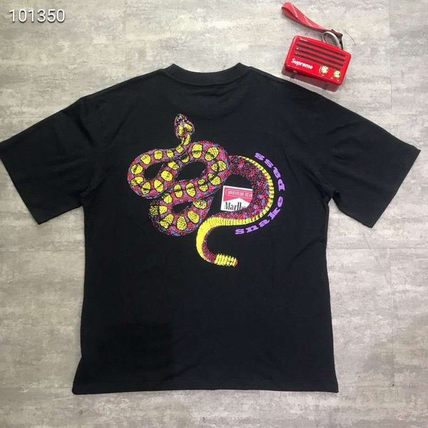 ROCKY Mar Mens Black Snake Printed Tshirts Summer Designer Luxury Tees Short Sleeved Tops
ROCKY Mar Mens Black Snake Printed Tshirts Summer Designer Luxury Tees Short Sleeved Tops