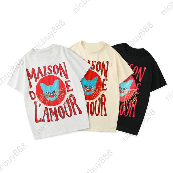 2020 spring summer designer luxury mens clothing t-shirt classic embroidery sequins cat letter tshirt casual tee t shirt tshirt, White;black
2020 spring summer designer luxury mens clothing t-shirt classic embroidery sequins cat letter tshirt casual tee t shirt tshirt, White;black