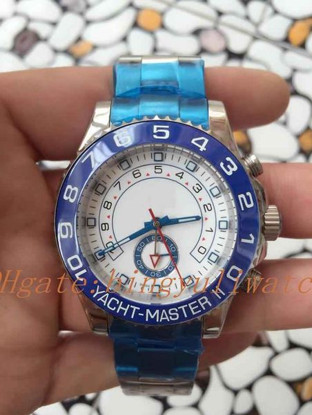 luxury 116689 watch asia 2813 automatic movement no chronograph stainless steel blue ceramic bezel white dial solid case back mens watch, Slivery;brown
luxury 116689 watch asia 2813 automatic movement no chronograph stainless steel blue ceramic bezel white dial solid case back mens watch, Slivery;brown
