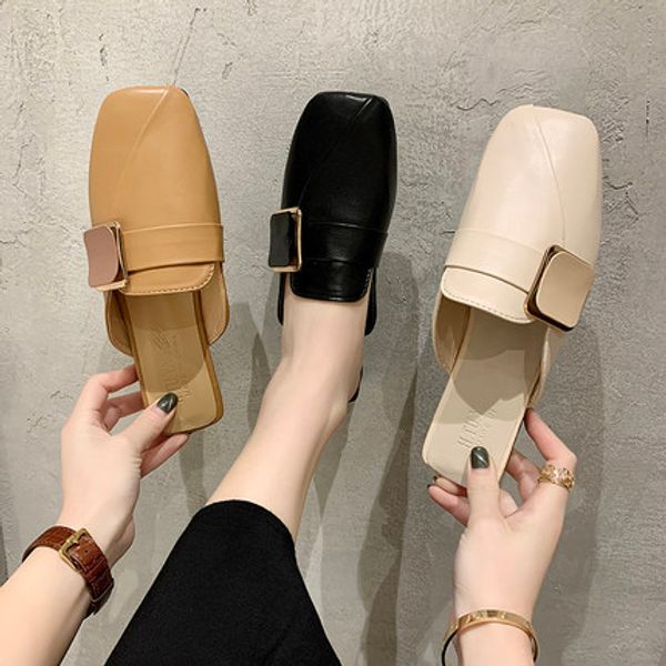 baotou slippers women tide wear 2020 new casual and comfortable wild lazy muller slippers, Black
baotou slippers women tide wear 2020 new casual and comfortable wild lazy muller slippers, Black