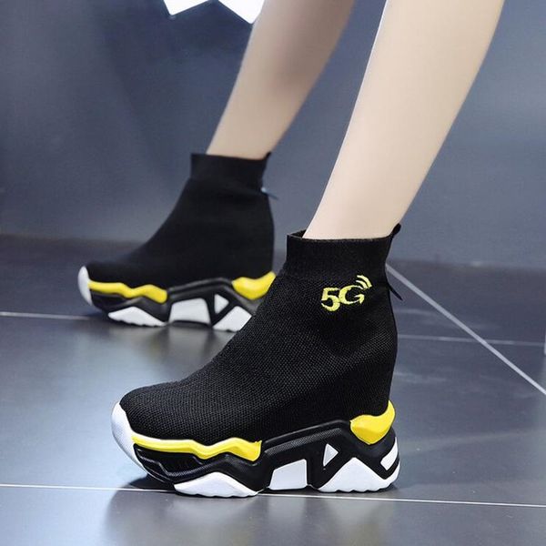 2019 brand mesh wedge shoes woman platform boots ladies sneakers solid slip on ankle boots for women round toe female shoes w509, Black
2019 brand mesh wedge shoes woman platform boots ladies sneakers solid slip on ankle boots for women round toe female shoes w509, Black