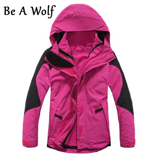 be a wolf warm softshell hiking jacket women winter inner fleece waterproof outdoor coat camping skiing jackets 26, Blue;black
be a wolf warm softshell hiking jacket women winter inner fleece waterproof outdoor coat camping skiing jackets 26, Blue;black