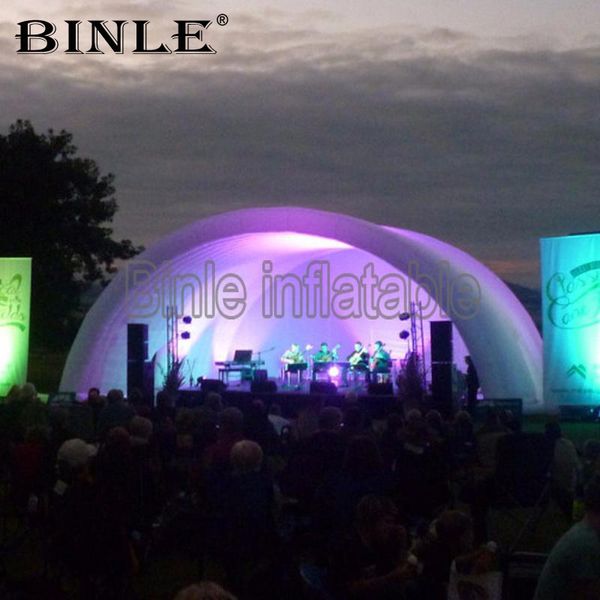 large inflatable stage tent arch style white air roof stage cover to buy for concert
large inflatable stage tent arch style white air roof stage cover to buy for concert