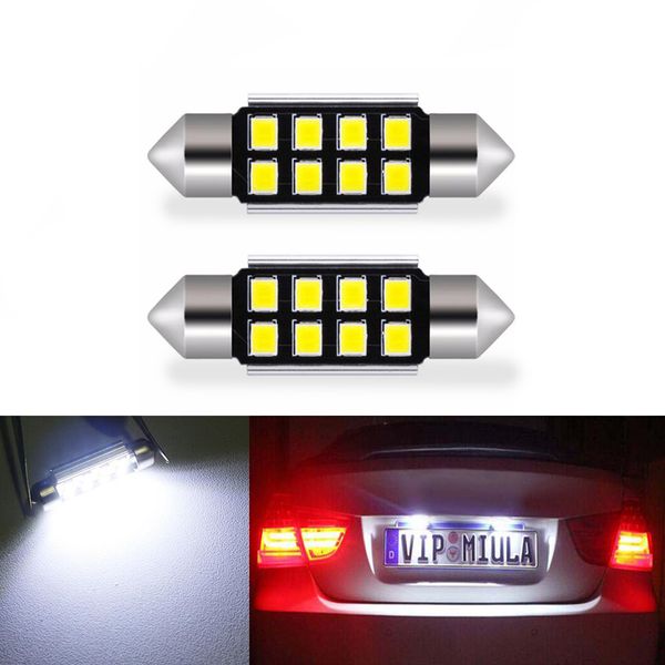 2x led 36mm white canbus c5w bulbs 2835smd interior lights license plate light for e39 e36 e46 e90 e60 e30 e53 e70
2x led 36mm white canbus c5w bulbs 2835smd interior lights license plate light for e39 e36 e46 e90 e60 e30 e53 e70