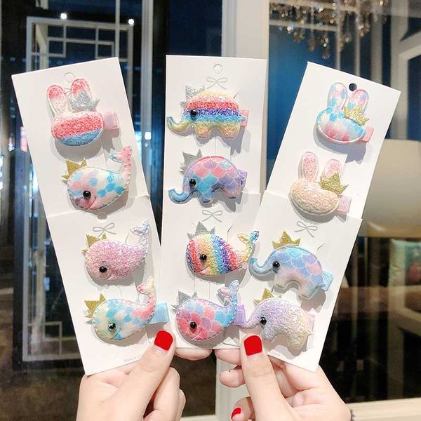 2pcs/set new girls cute cartoon elephant whale hairpins children sweet headband hair clip barrettes kids hair accessories, Slivery;white
2pcs/set new girls cute cartoon elephant whale hairpins children sweet headband hair clip barrettes kids hair accessories, Slivery;white