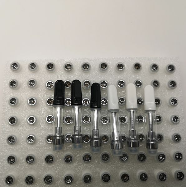 Empty Vape Pen Cartridges Ceramic Coil Carts 0.5ml/1.0ml Vaporizers Ceramic Tip 510 TH205 Carts Cartridges with Foam PVC Tube Packaging
Empty Vape Pen Cartridges Ceramic Coil Carts 0.5ml/1.0ml Vaporizers Ceramic Tip 510 TH205 Carts Cartridges with Foam PVC Tube Packaging