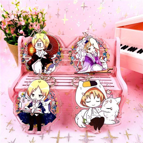 anime natsume yuujinchou keychian natsume-takashi madara cute fun kawaii cartoon acrylic pendant key chain personalized jewelry, Silver
anime natsume yuujinchou keychian natsume-takashi madara cute fun kawaii cartoon acrylic pendant key chain personalized jewelry, Silver